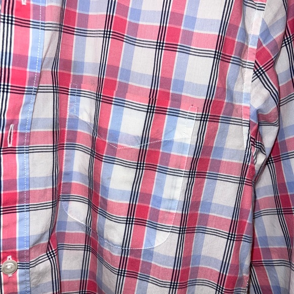 Bonobos Plaid Button Down Shift, Size Medium, Long - Picture 2 of 4